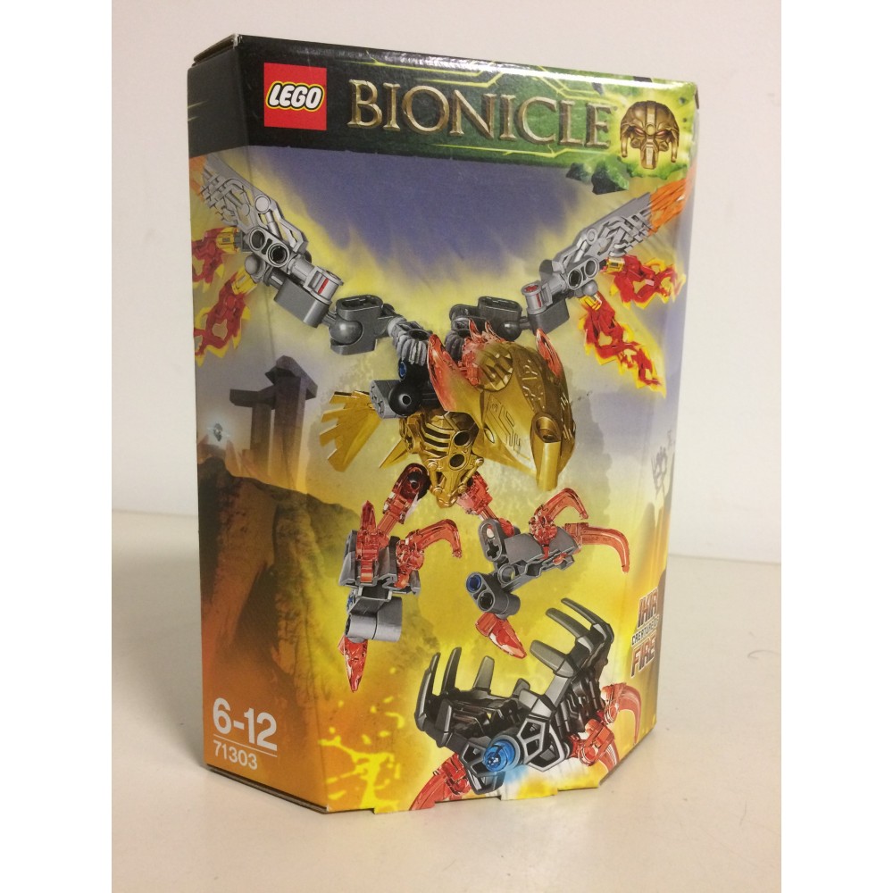 LEGO BIONICLE 71303 IKIR CREATURE OF FIRE - AQUARIUS AGE SAGL - Toys