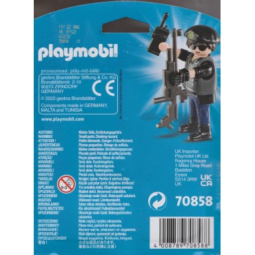 PLAYMOBIL PLAYMO-FRIENDS 70858 POLICE OFFICER