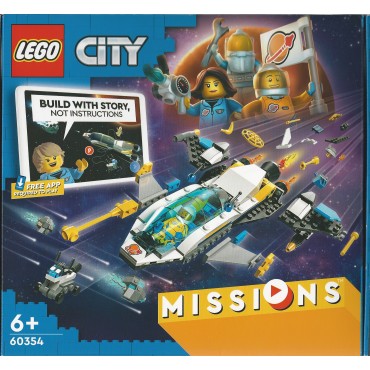 LEGO CITY MISSIONS 60354 MARS SPACECRAFT EXPLORATION MISSIONS