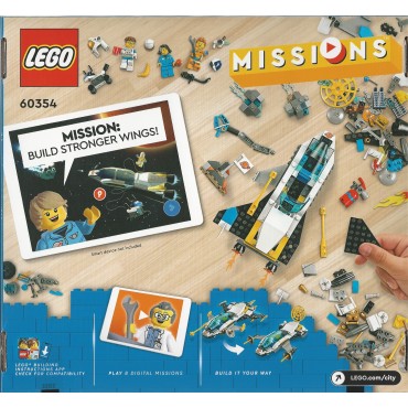 LEGO CITY MISSIONS 60354 MISSIONI DI ESPLORAZIONE SU MARTE