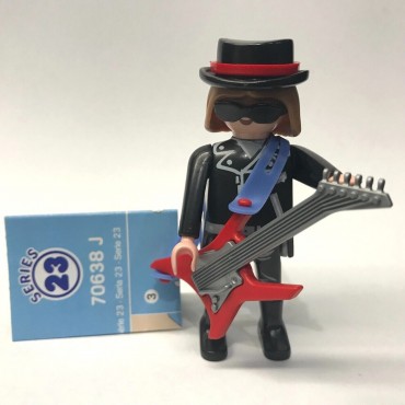 PLAYMOBIL FI?URES 70638 SERIE 23 10 ROCK GUITARIST