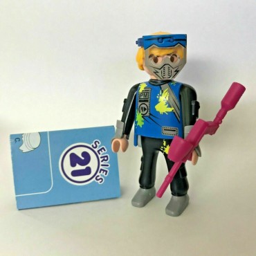 PLAYMOBIL FI?URES 70732 SERIE 21 12 PAINTBALL PLAYER