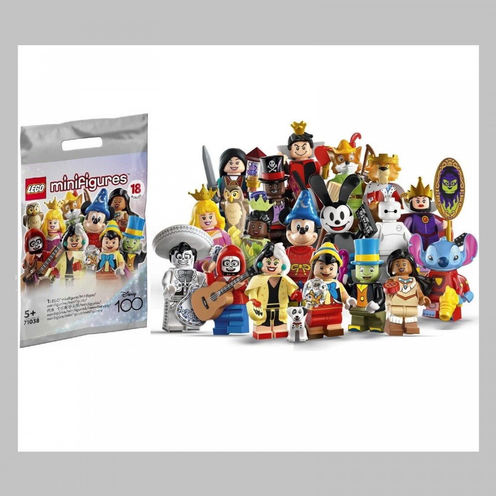 LEGO 71038 Disney 100 minifigure da collezione sono già esaurite