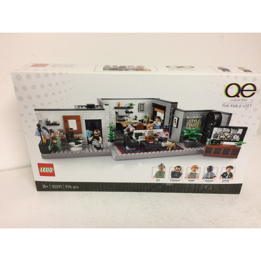 Lego Creator Expert Queer Eye Loft Dei Fab Five LEGO - 10291