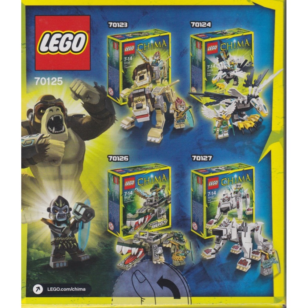 LEGO Chima 70125 - Gorilla Legend-Beast - DECOTOYS