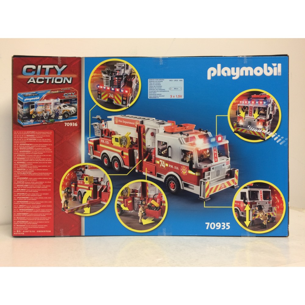 User manual Playmobil City Action Firefighters with Water Pump