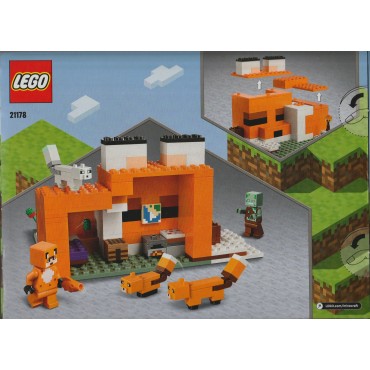 LEGO MINECRAFT 21178 THE FOX LODGE