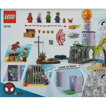 LEGO SUPER HEROES 10790 TEAM SPIDEY  AT GREEN GOBLIN'S LIGHTHOUSE