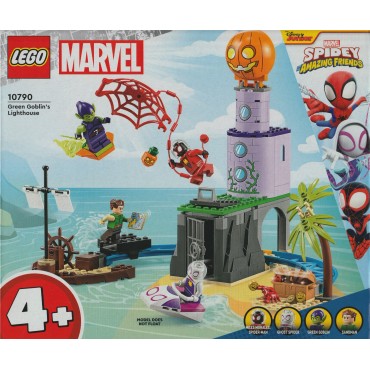 LEGO SUPER HEROES 10790 TEAM SPIDEY  AT GREEN GOBLIN'S LIGHTHOUSE