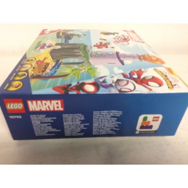 LEGO SUPER HEROES 10790 damaged box  TEAM SPIDEY  AT GREEN GOBLIN'S LIGHTHOUSE