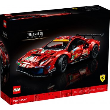 LEGO TECHNIC 42125 Ferrari 488 GTE “AF Corse 51”