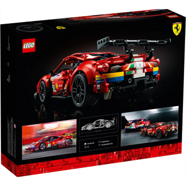 LEGO TECHNIC 42125 Ferrari 488 GTE “AF Corse 51”