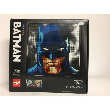 LEGO ART 31205  damaged box  JIM LEE  BATMAN COLLECTION