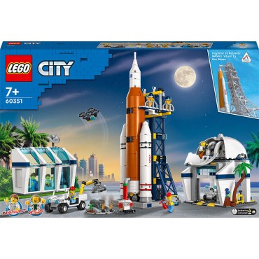 LEGO CITY 60351 ROCKET LAUNCH CENTER