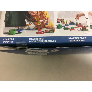 LEGO SUPER MARIO 71360 scatola danneggiata AVVENTURE DI MARIO STARTER PACK