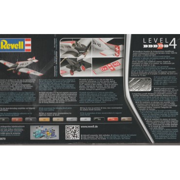 model kit scale 1/ 72 Revell 03870 JUNKERS F. 13 New with open box