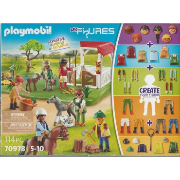 PLAYMOBIL MY FI?URES 70978 HORSE RANCH