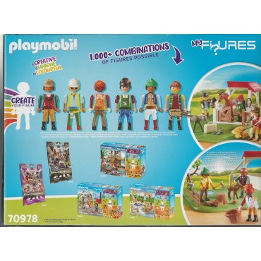 PLAYMOBIL MY FI?URES 70978 HORSE RANCH