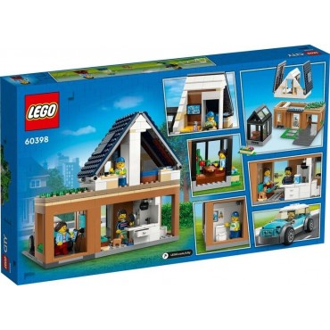 LEGO CITY 60398 FAMILY HOUSE AND ELECTRIC CAR