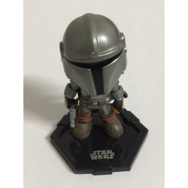 FUNKO POP  MINIS STAR WARS - THE MANDALORIAN : 01 THE MANDALORIAN MISTERY BOX  ( open )