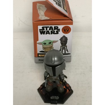 FUNKO POP  MINIS STAR WARS - THE MANDALORIAN : 01 THE MANDALORIAN MISTERY BOX  ( open )