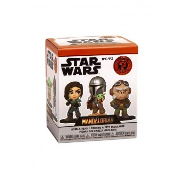 FUNKO POP  MINIS STAR WARS - THE MANDALORIAN : 01 THE MANDALORIAN MISTERY BOX  ( open )