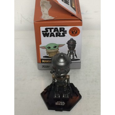 FUNKO POP  MINIS STAR WARS - THE MANDALORIAN : 11 IG 11  MISTERY BOX  ( open )