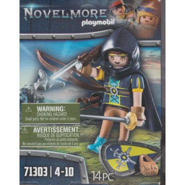 PLAYMOBIL NOVELMORE 71303 GWYNN WITH COMBAT EQUIPMENT