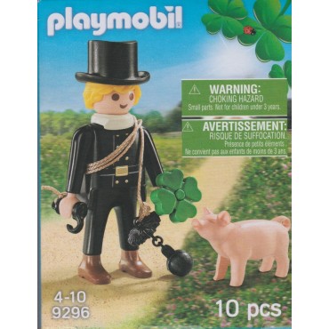 PLAYMOBIL 9296 CHIMNEY SWEEP WITH LUCKY PIG