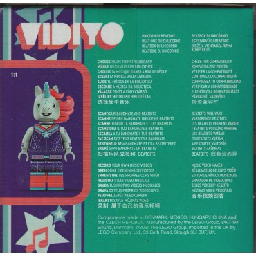 LEGO VIDIYO 43106 UNICORN DJ BEATBOX