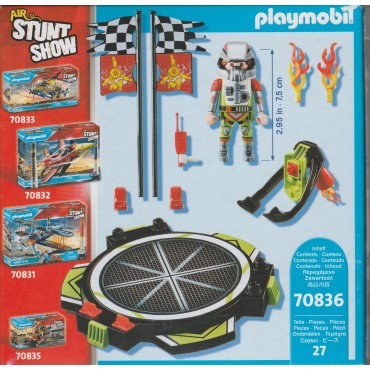 PLAYMOBIL AIR STUNT SHOW 70836 PILOTA CON JETPACK