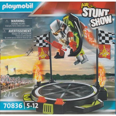 PLAYMOBIL AIR STUNT SHOW 70836 STUNTMAN WITH JETPACK