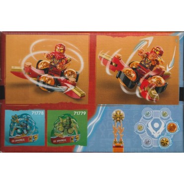 LEGO NINJAGO 71777 KAI'S DRAGON POWER SPINJITZU FLIP