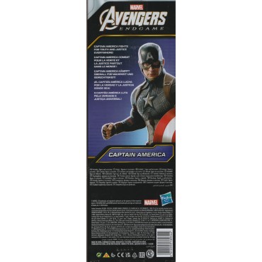 CAPTAIN AMERICA 12" ACTION FIGURE MARVEL AVENGERS ENDGAME