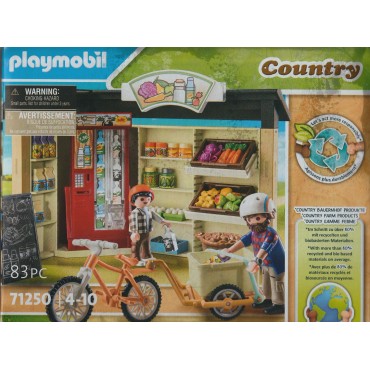 PLAYMOBIL COUNTRY 71250 24 HOURS FARM STORE