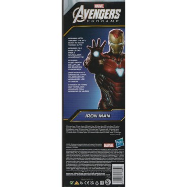 MARVEL SUPER HEROES 12" - 30 cm ACTION FIGURE  AVENGERS - ENDGAME IRON MAN  HASBRO: F2247