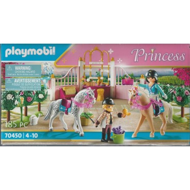 PLAYMOBIL PRINCESS 70450  LEZIONI DI EQUITAZIONE DELLA PRINCIPESSA