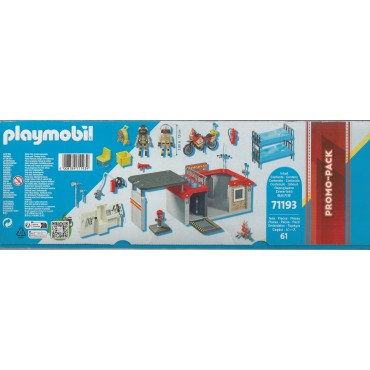 PLAYMOBIL CITY ACTION 71193 STAZIONE DI POMPIERI promo pack