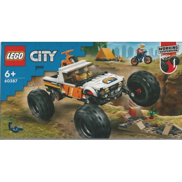 LEGO CITY 60387 AVVENTURA SUL FUORISTRADA 4X4