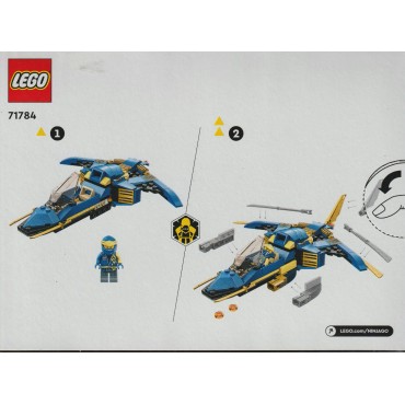 LEGO NINJAGO 71784 JAY'S LIGHTING JET - EVO