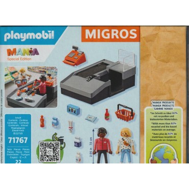 PLAYMOBIL MANIA BY MIGROS 71767 LA CASSA SPECIAL EDITION COLLECTOR ITEM ISSUED FOR SWISS MARKET ONLY