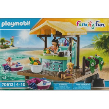 PLAYMOBIL FAMILY FUN 70612 CHIOSCO CON NOLEGGIO BARCHETTE