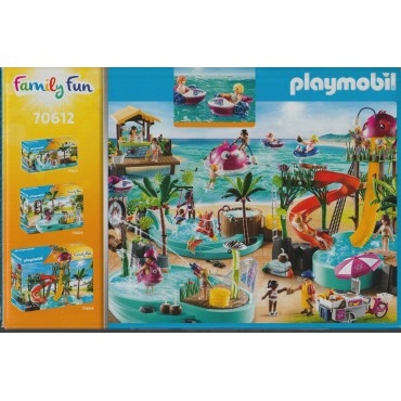 PLAYMOBIL FAMILY FUN 70612 CHIOSCO CON NOLEGGIO BARCHETTE