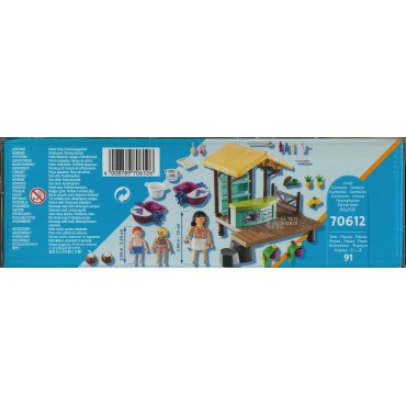 PLAYMOBIL FAMILY FUN 70612 CHIOSCO CON NOLEGGIO BARCHETTE