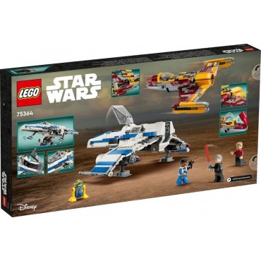 LEGO STAR WARS 75364 NEW REPUBLIC E WING VS SHIN HATI'S STARFIGHTER