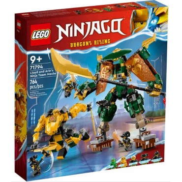 LEGO NINJAGO 71794  LLOYD E ARIN'S NINJA TEAM MECHS