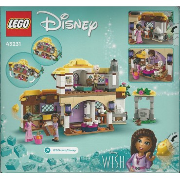 LEGO DISNEY PRINCESS - WISH 43231 ASHA'S  COTTAGE