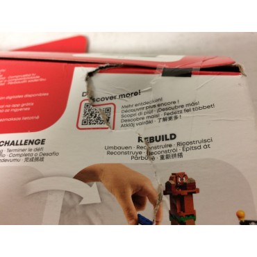 LEGO SUPER MARIO 71360 scatola danneggiata AVVENTURE DI MARIO STARTER PACK