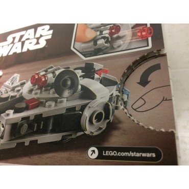 LEGO STAR WARS 75295 damaged box MILLENIUM FALCON MICROFIGHTER