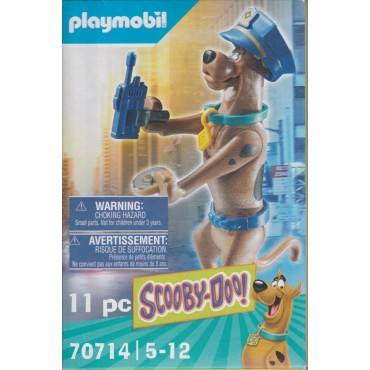 PLAYMOBIL SCOOBY DOO 70714 damaged box SCOOBY POLICE FIGURE